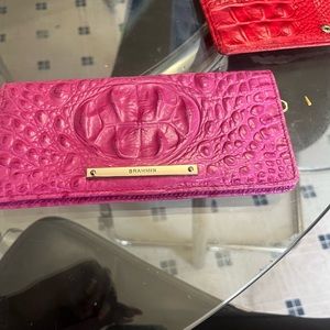 Brahmin pink wallet